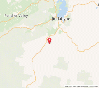 Map of The Park, New South Wales