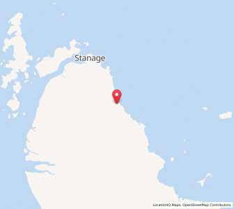 Map of The Shacks, Queensland