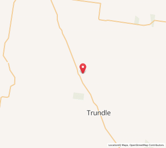 Map of The Troffs, New South Wales