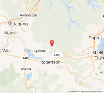 Map of The Willows, New South Wales