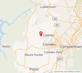 Map of Theresa Park, New South Wales