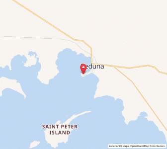 Map of Thevenard, South Australia