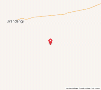 Map of Thorner Hut, Queensland