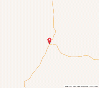 Map of Tibooburra, New South Wales