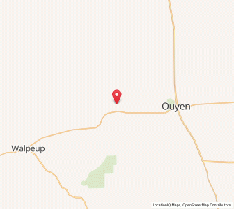 Map of Tiega, VictoriaVictoria