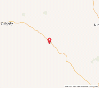 Map of Timbery Range, New South Wales