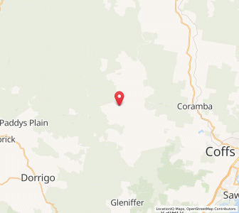 Map of Timmsvale, New South Wales