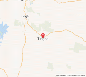 Map of Tingha, New South Wales