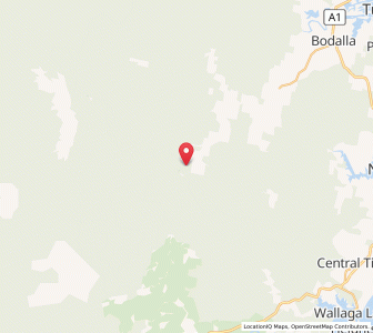 Map of Tinpot, New South Wales