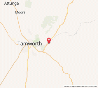 Map of Tintin Hull, New South Wales