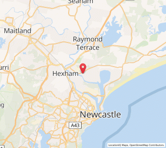 Map of Tomago, New South Wales