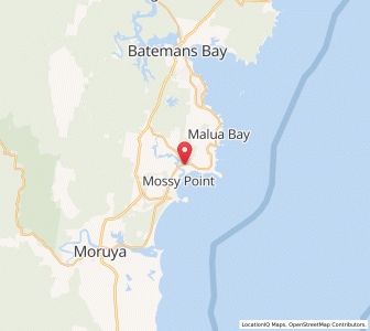 Map of Tomakin, New South Wales