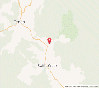 Map of Tongio, VictoriaVictoria