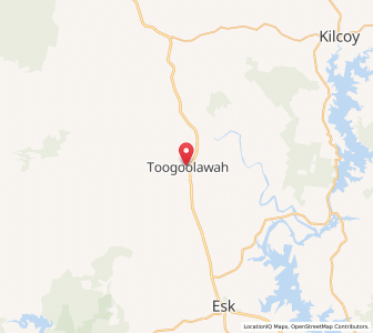 Map of Toogoolawah, Queensland