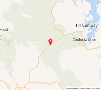 Map of Toolara Forest, Queensland