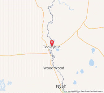 Map of Tooleybuc, New South Wales