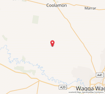 Map of Tooyal North, New South Wales