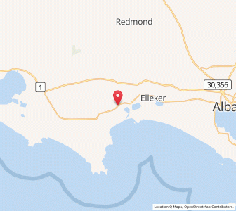 Map of Torbay, Western Australia