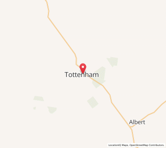 Map of Tottenham, New South Wales