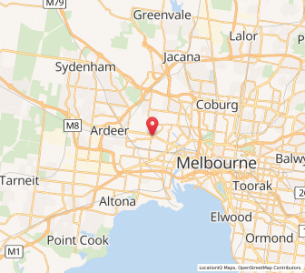 Map of Tottenham, VictoriaVictoria