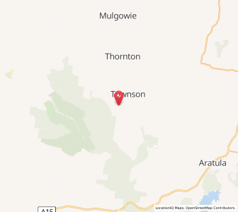 Map of Townson, Queensland