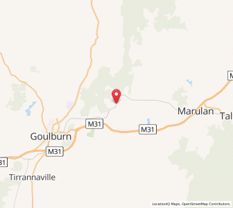 Map of Towrang, New South Wales