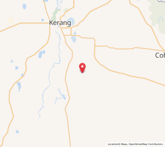 Map of Tragowel, VictoriaVictoria