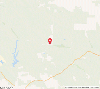 Map of Treesville, Western Australia