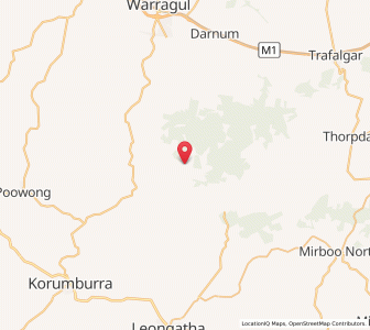 Map of Trida, VictoriaVictoria