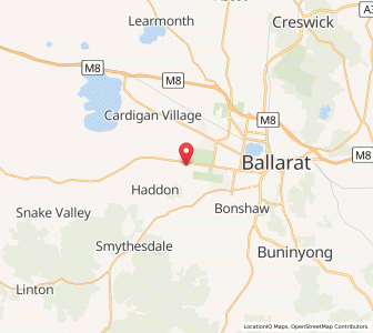 Map of Trunk Lead, VictoriaVictoria