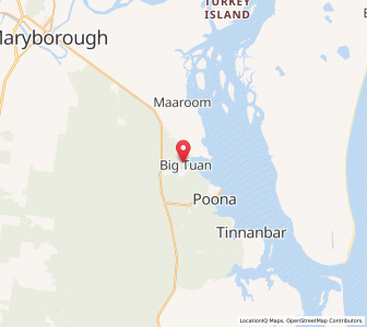 Map of Tuan, Queensland