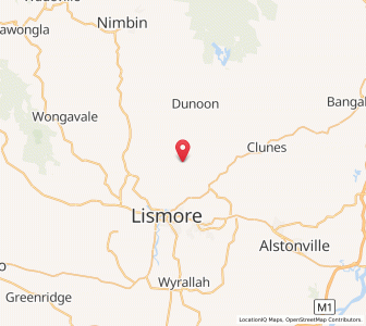 Map of Tullera, New South Wales