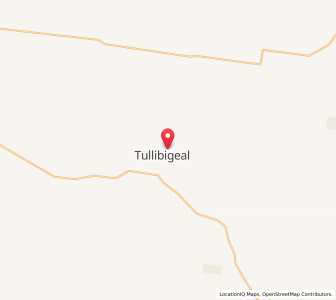 Map of Tullibigeal, New South Wales