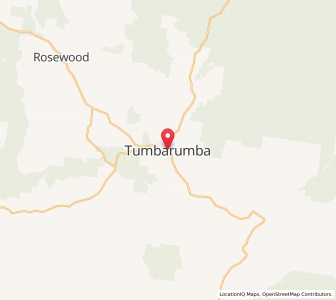 Map of Tumbarumba, New South Wales