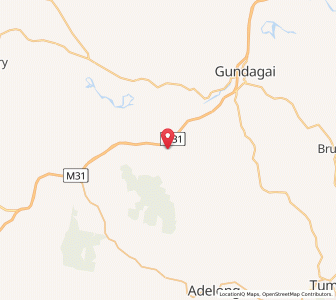 Map of Tumblong, New South Wales