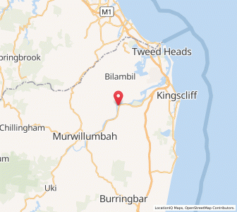 Map of Tumbulgum, New South Wales