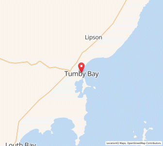 Map of Tumby Bay, South Australia