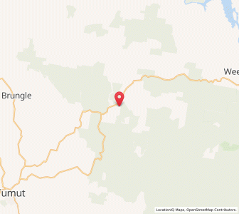 Map of Tumorrama, New South Wales