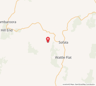 Map of Turondale, New South Wales