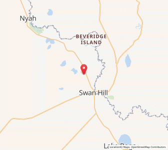 Map of Tyntynder South, VictoriaVictoria