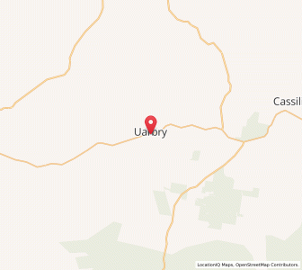 Map of Uarbry, New South Wales