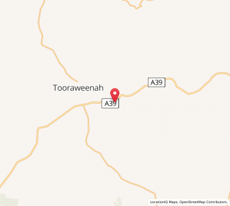 Map of Uargon, New South Wales