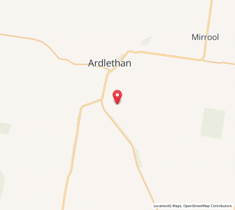 Map of Uley, New South Wales