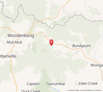 Map of Unumgar, New South Wales