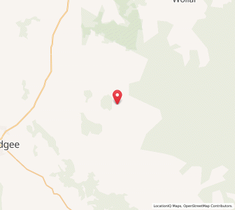 Map of Upper Botoblar, New South Wales