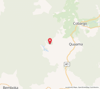 Map of Upper Brogo, New South Wales