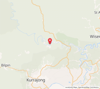 Map of Upper Colo, New South Wales