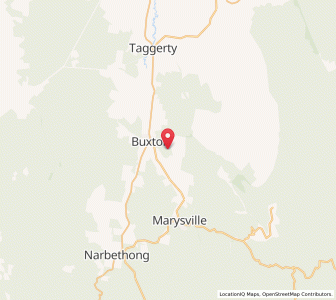 Map of Upper Plenty, VictoriaVictoria