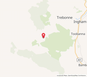 Map of Upper Stone, Queensland