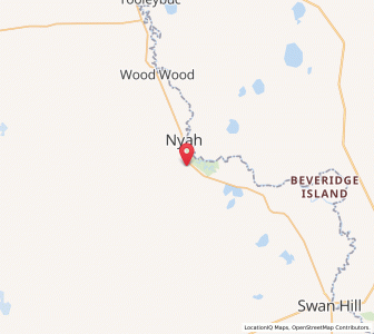 Map of Vinefera, VictoriaVictoria